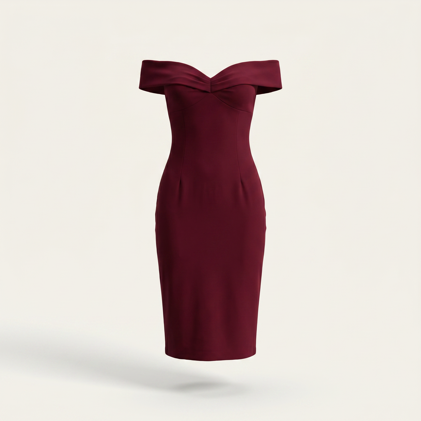 Amara Off Shoulder Fitted Mini Dress