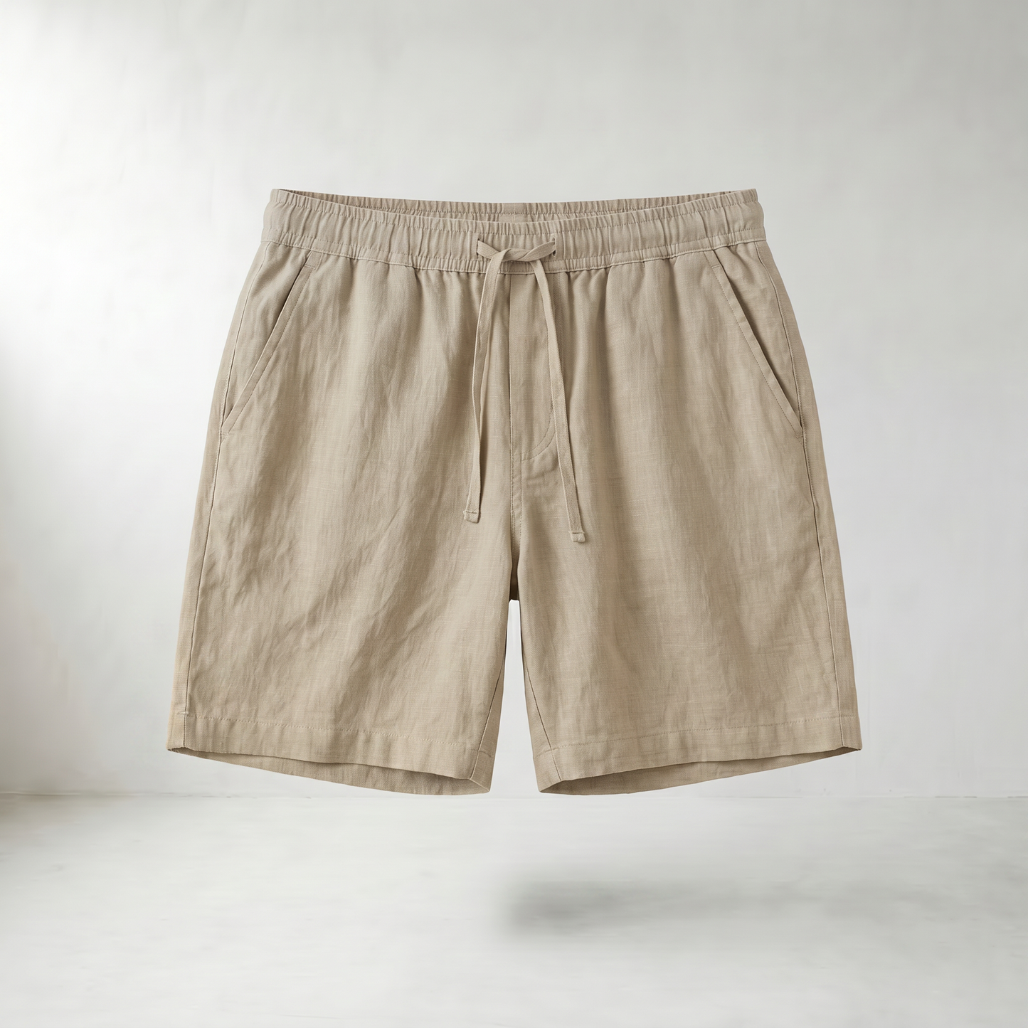 Embry Linen Drawstring Shorts