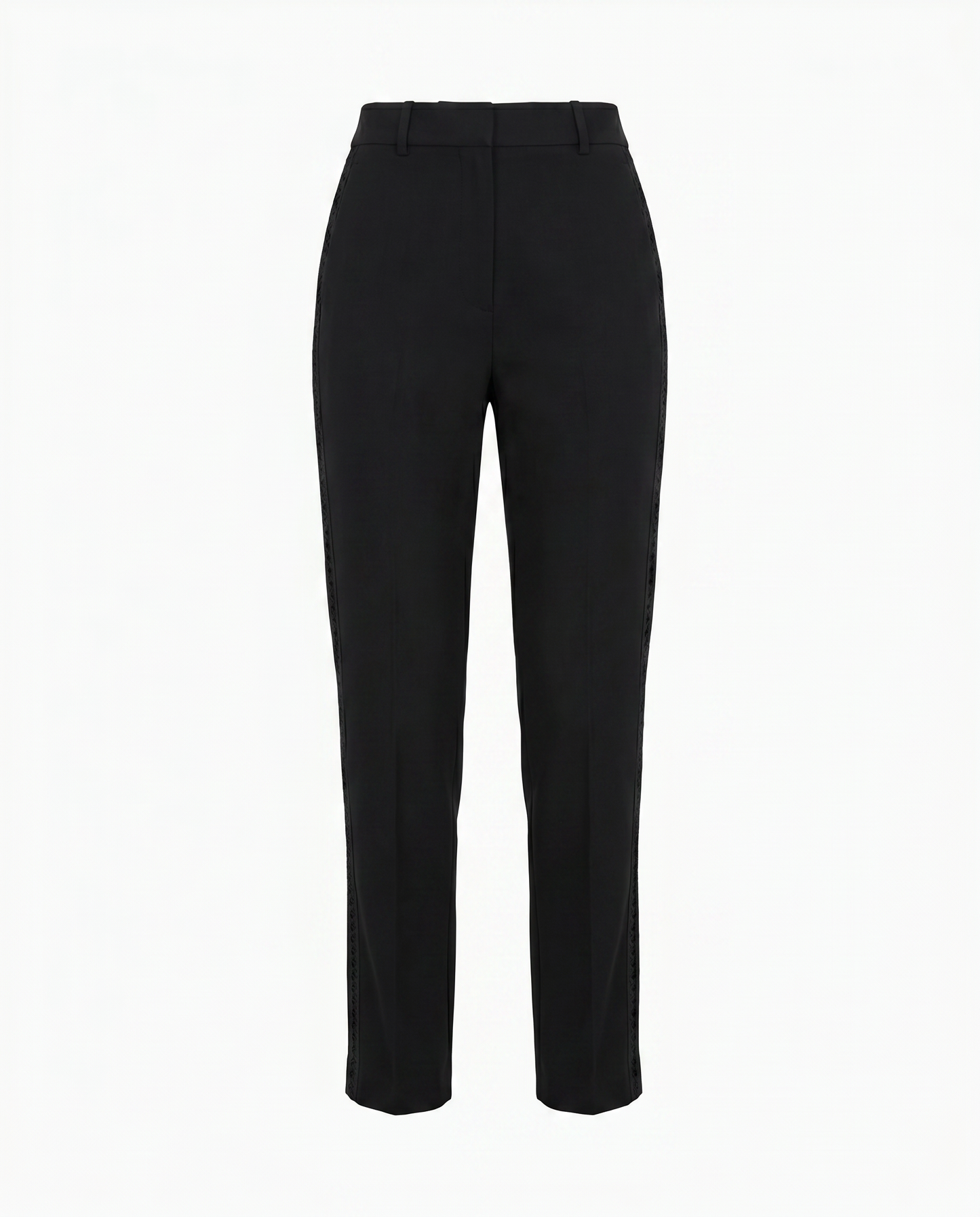Abby High Waist Side Stripe Tapered Pants