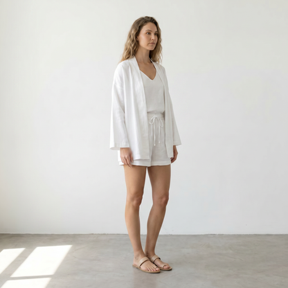 Claudia Linen 3 Piece Co-ord Set