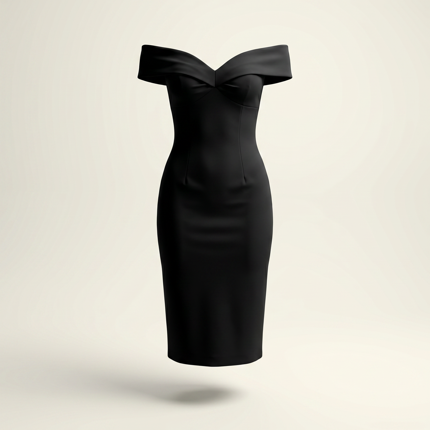 Amara Off Shoulder Fitted Mini Dress