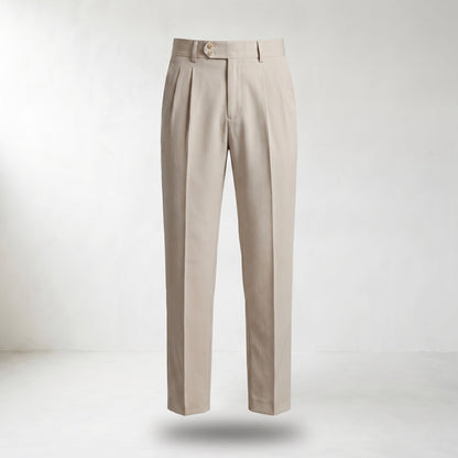 Miles Tailored Pleated Trousers