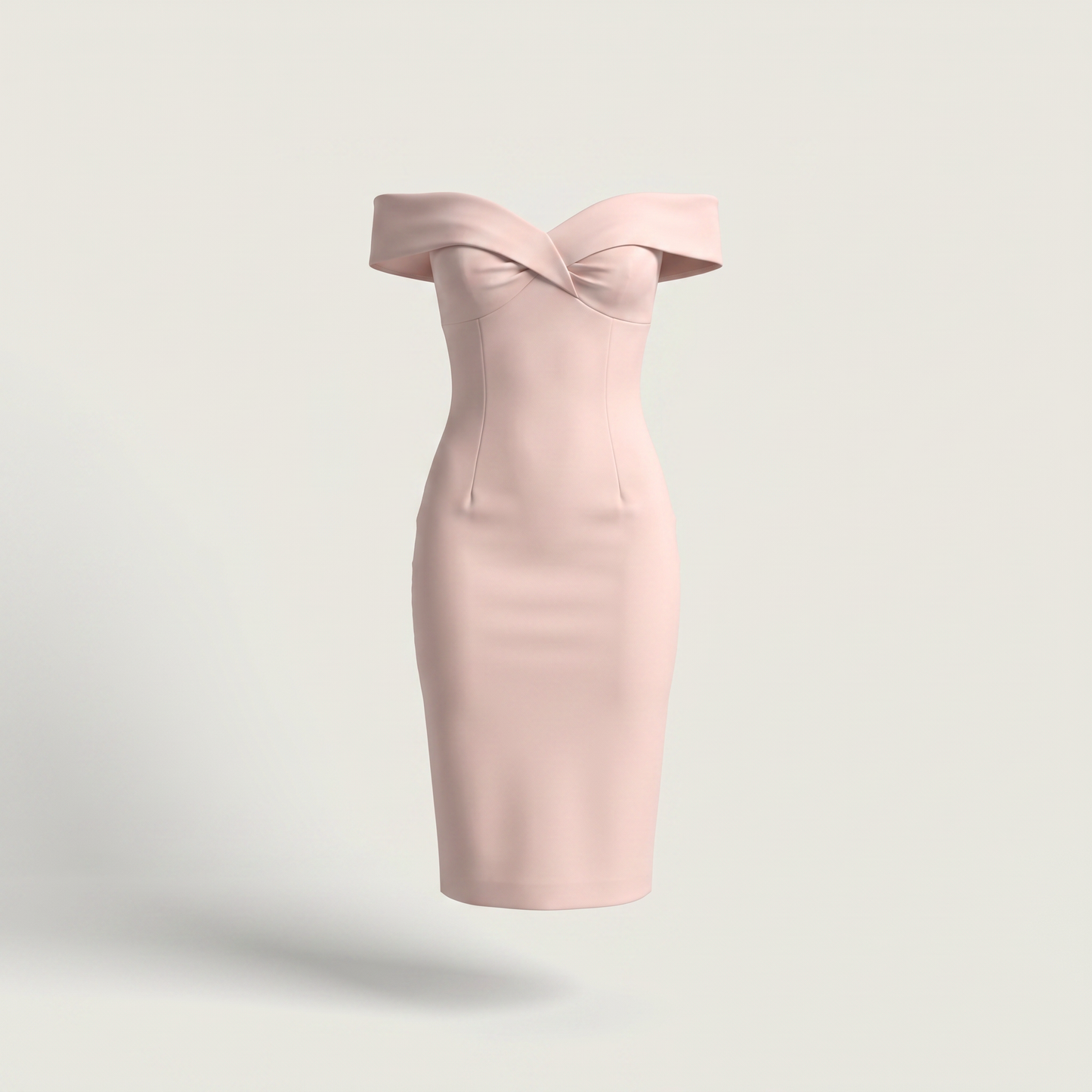 Amara Off Shoulder Fitted Mini Dress