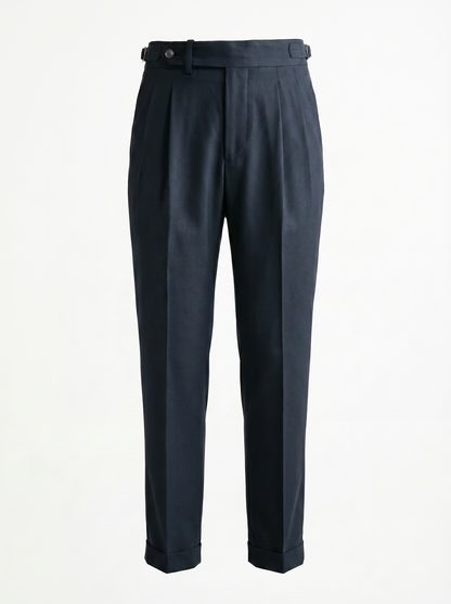 Vittorio Classic Fit Pleated Trousers
