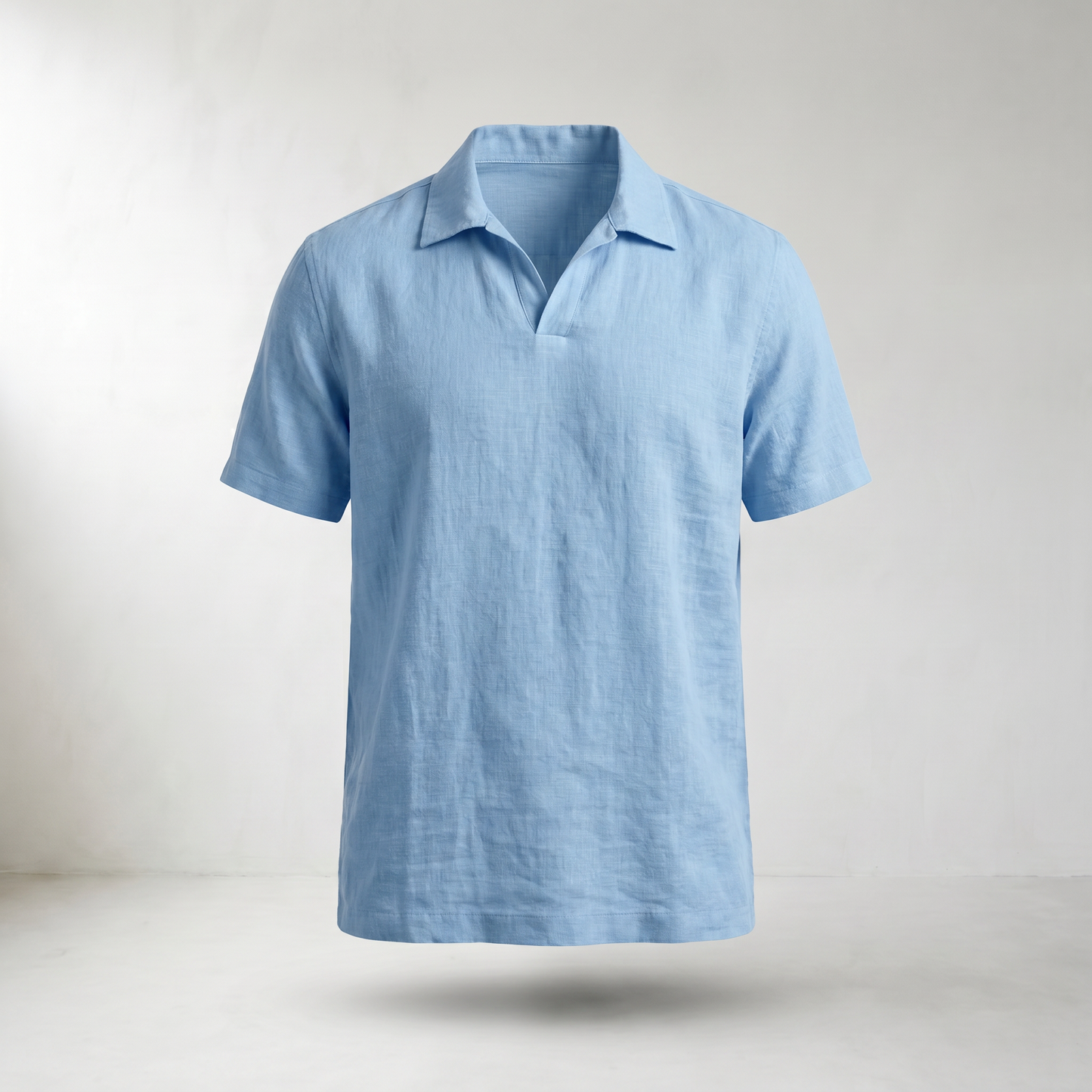 Cedric Breathable Linen Polo Shirt