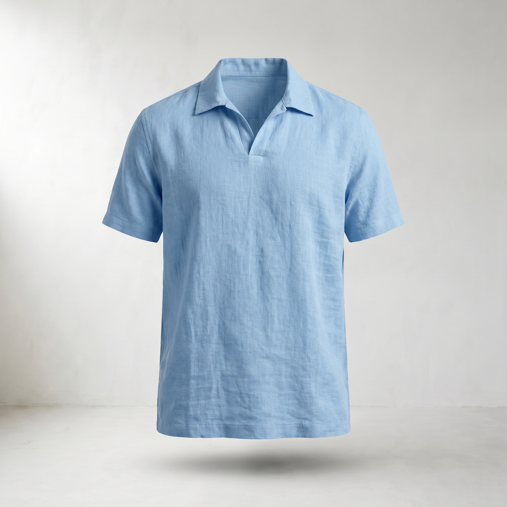 Cedric Breathable Linen Polo Shirt