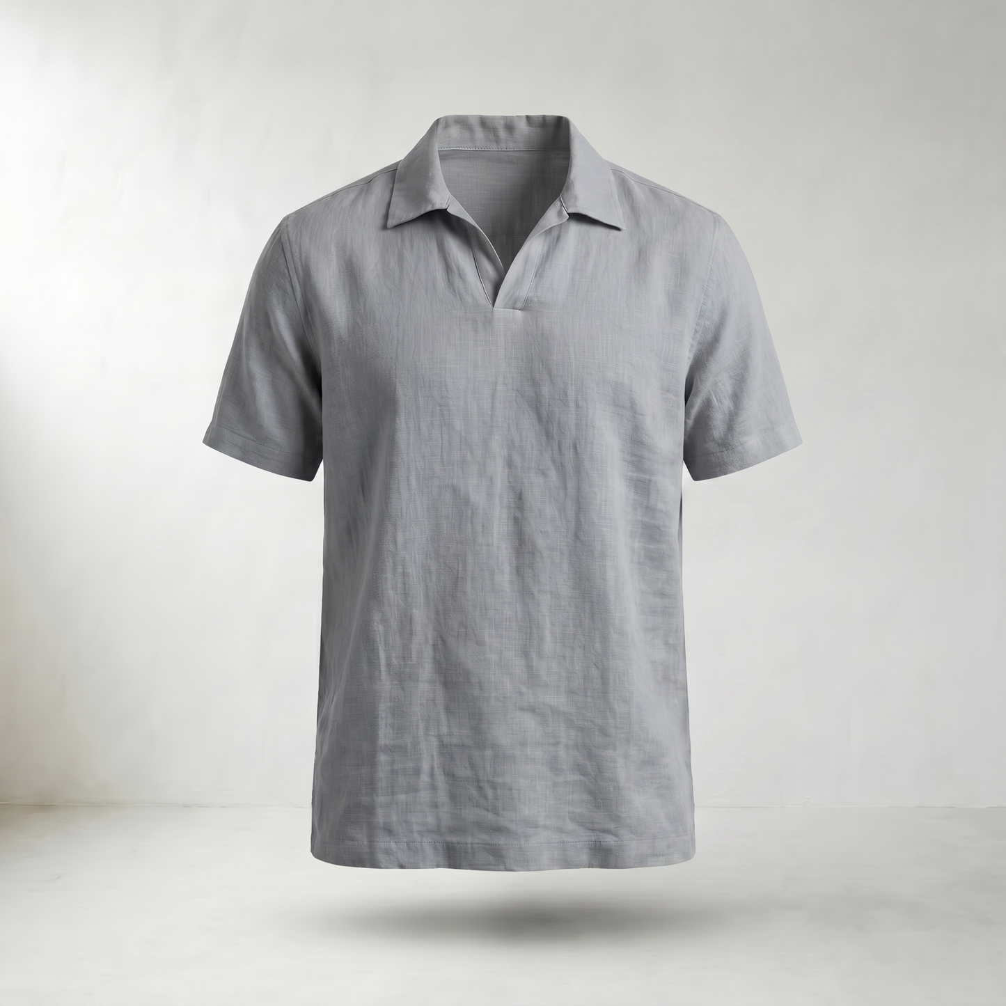 Cedric Breathable Linen Polo Shirt