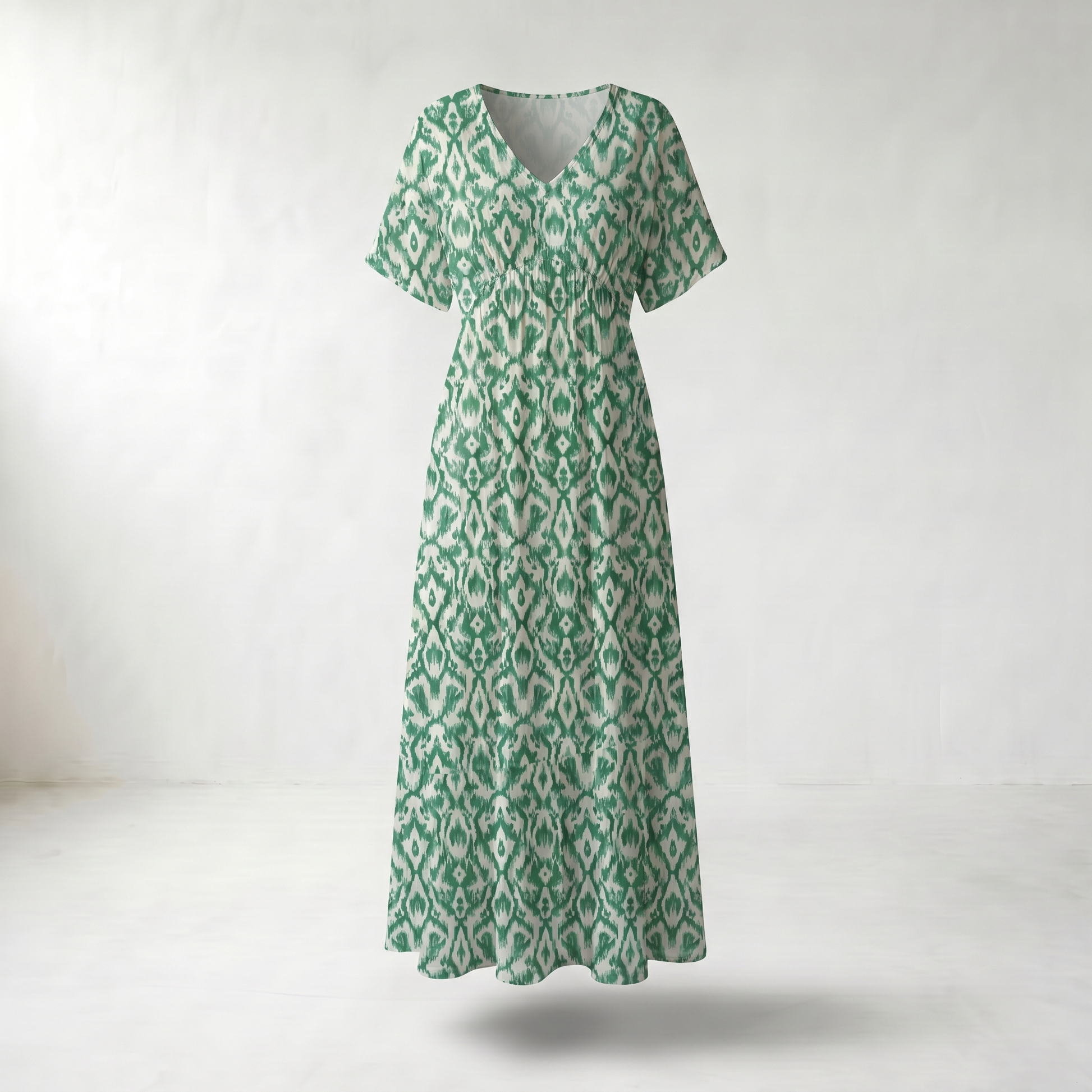 Flora V-Neck Maxi Summer Dress