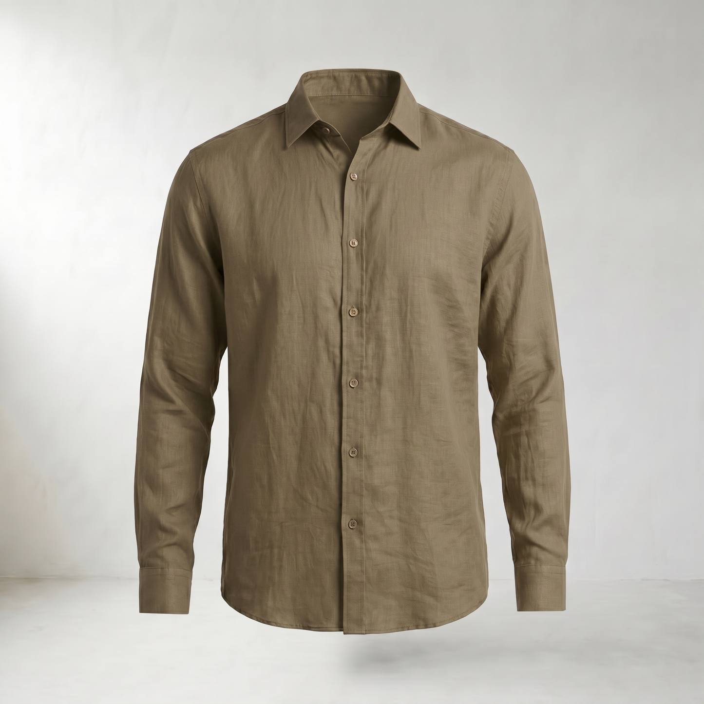 Aden Linen Button-Down Shirt