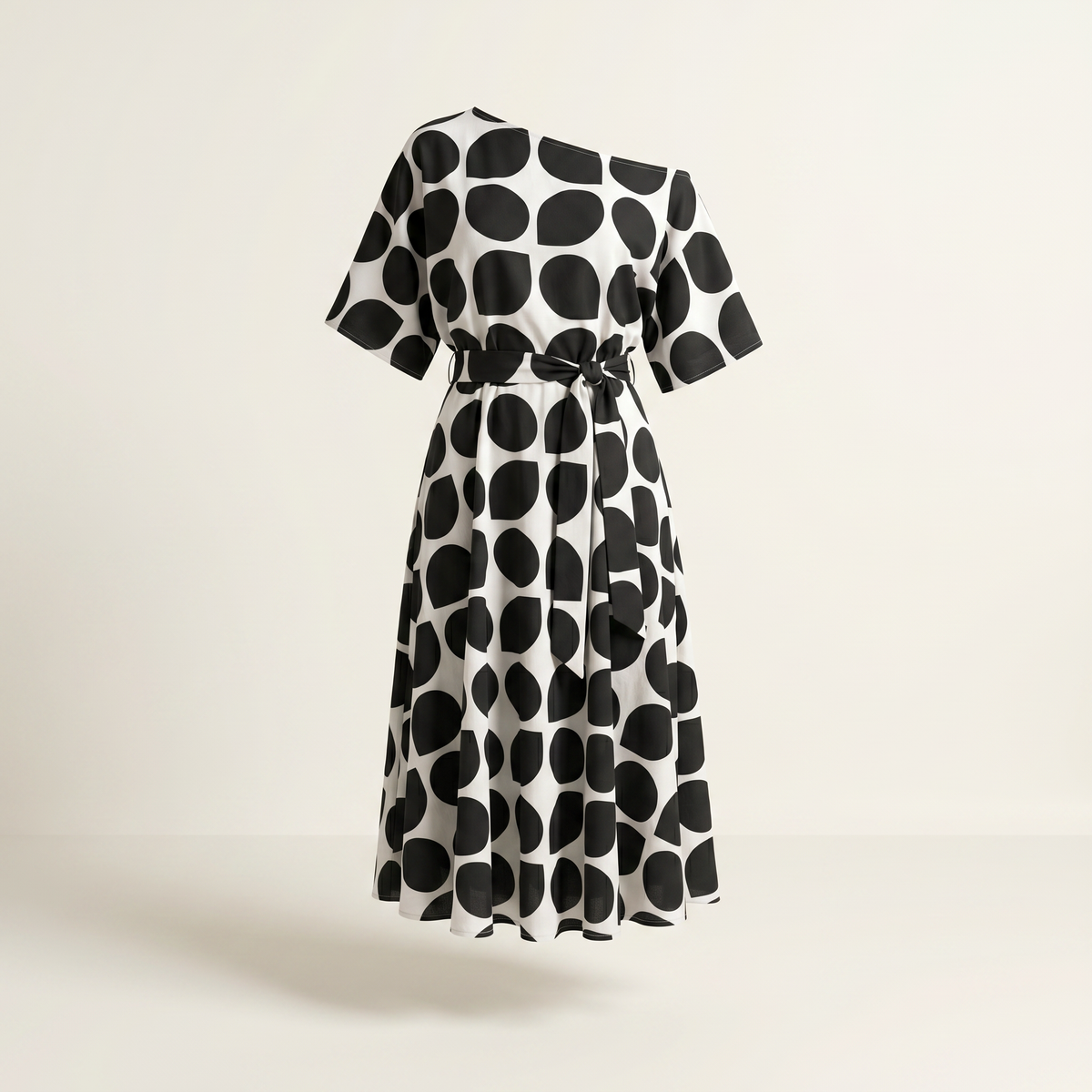Noelle Off Shoulder A-Line Midi Dress