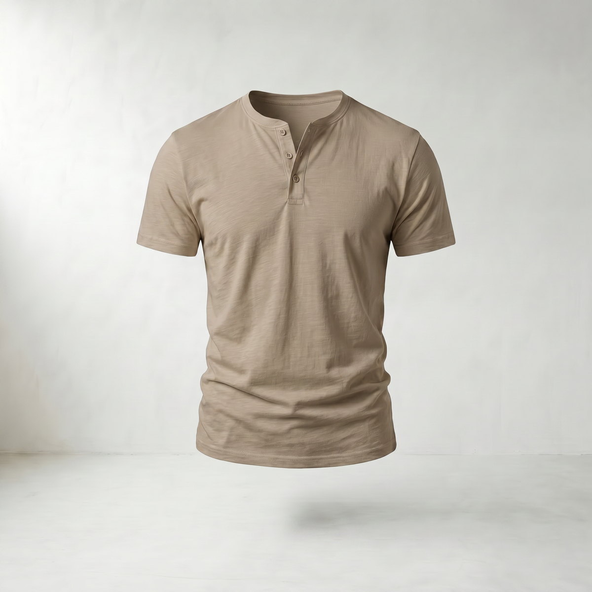 Martin Short-Sleeve Henley Shirt