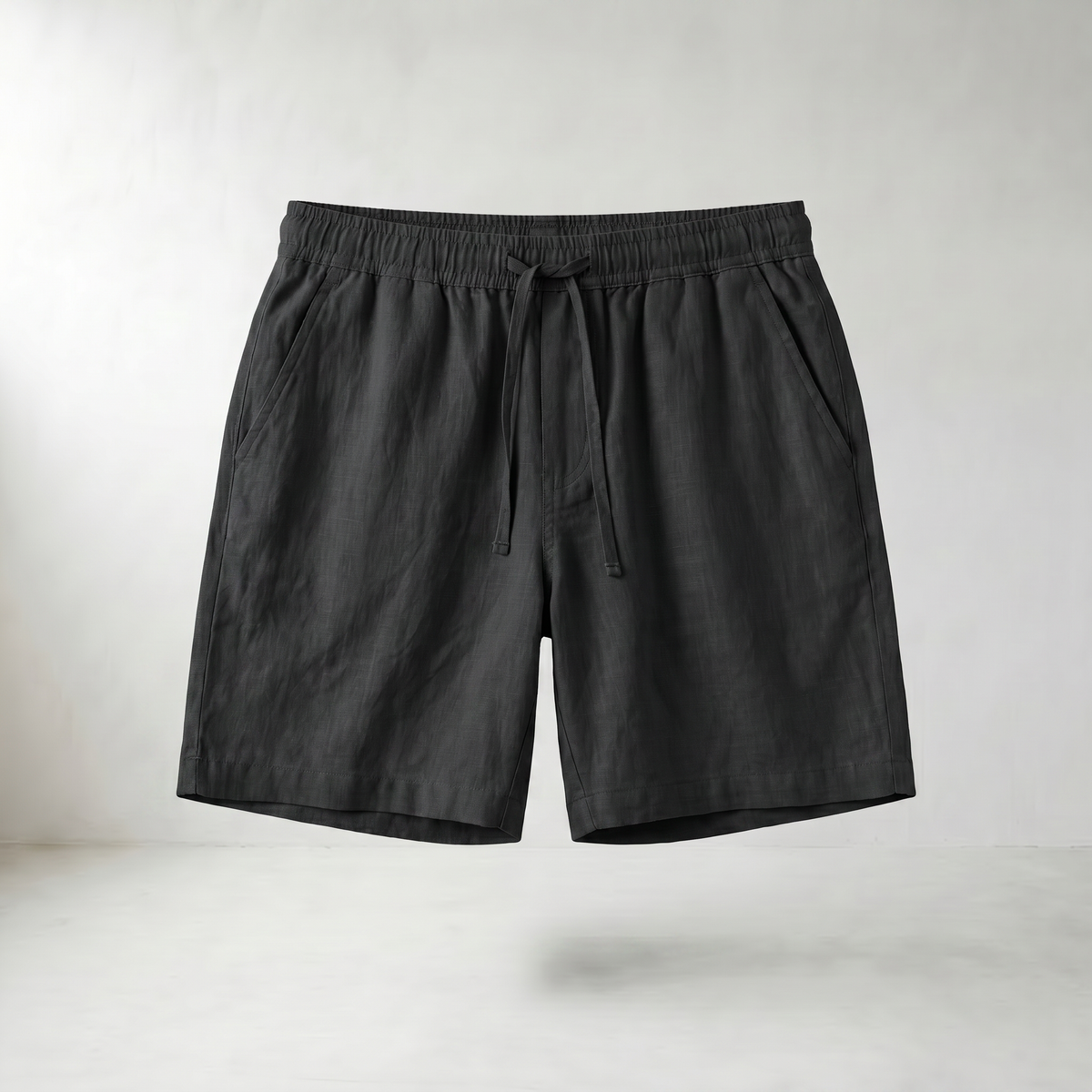 Embry Linen Drawstring Shorts