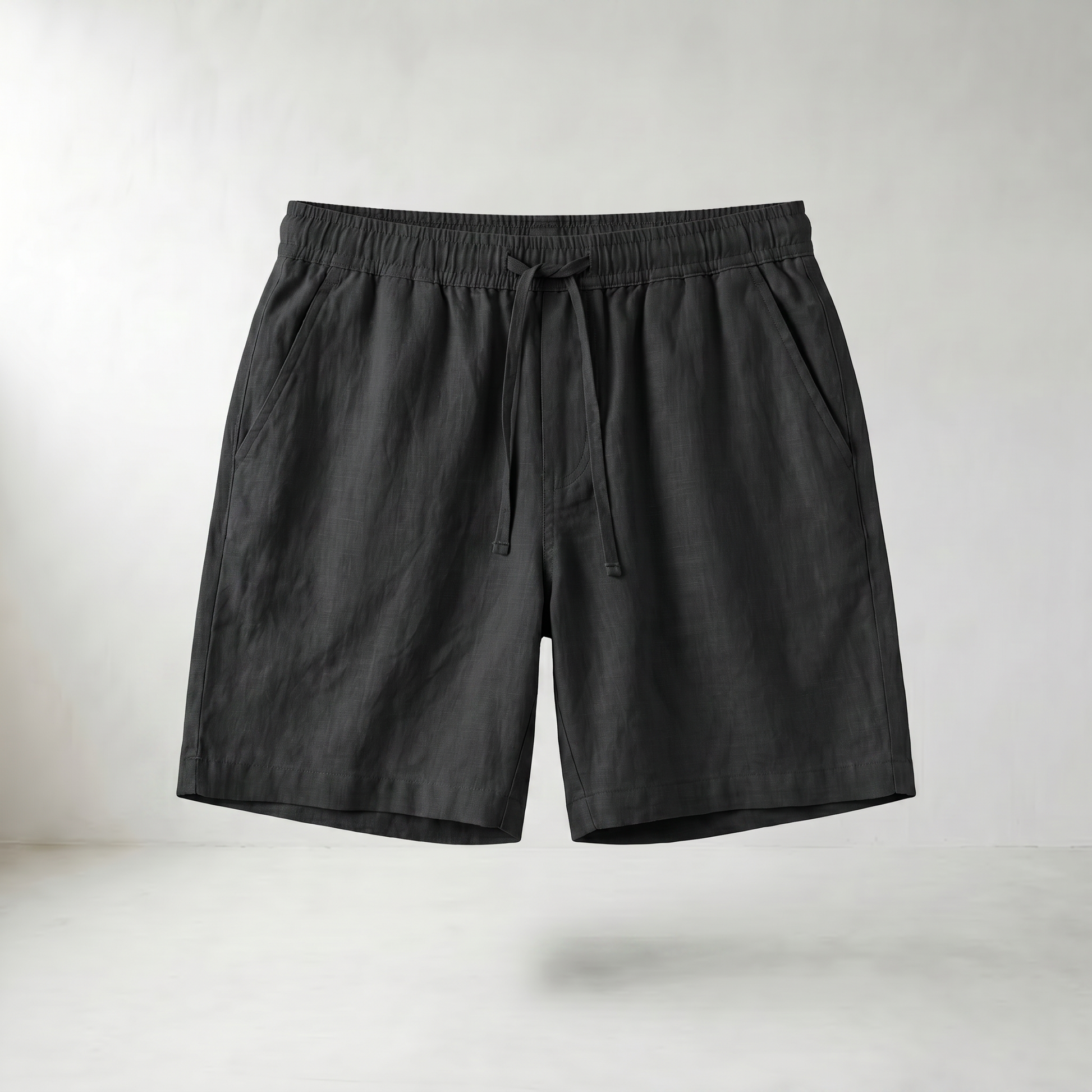 Embry Linen Drawstring Shorts