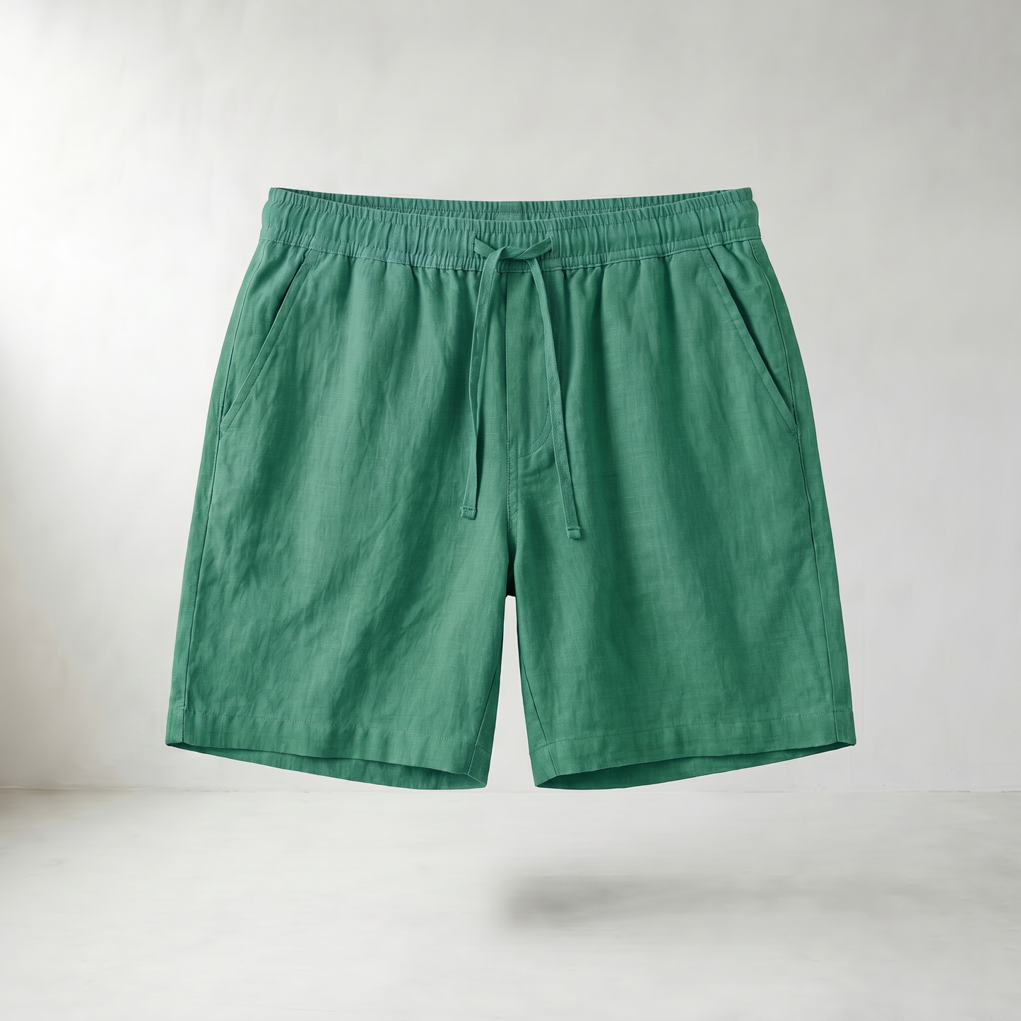 Embry Linen Drawstring Shorts