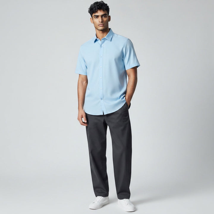 Ellmont London | Men’s Breathable Shirt Everyday Smart Casual