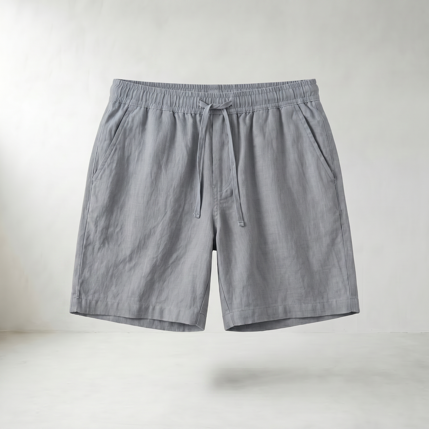 Embry Linen Drawstring Shorts