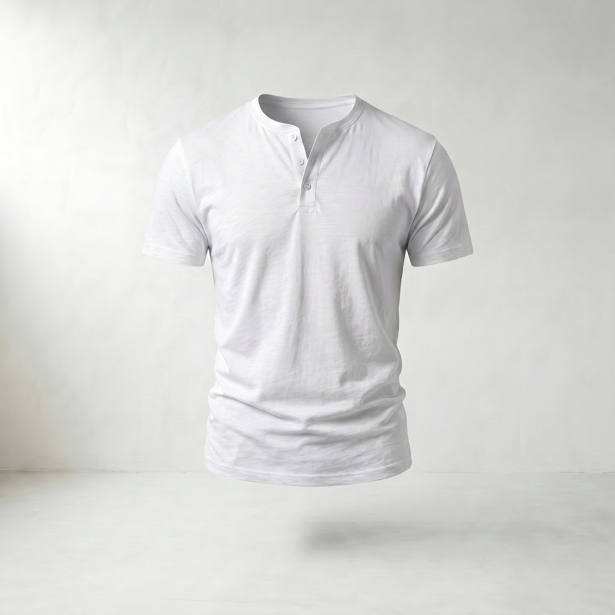 Martin Short-Sleeve Henley Shirt