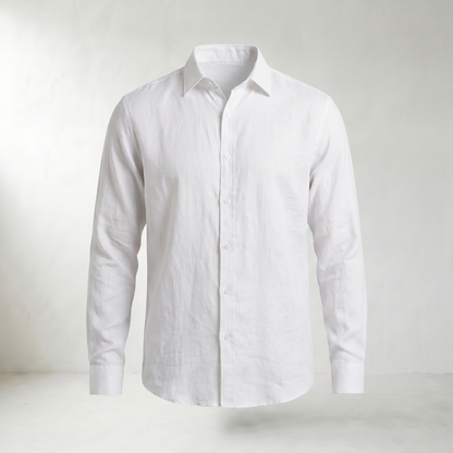 Aden Linen Button-Down Shirt