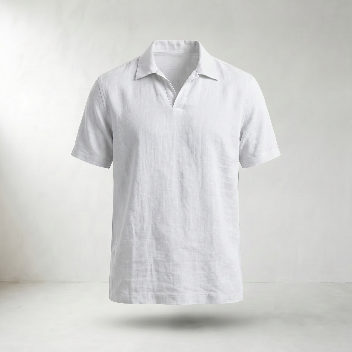 Cedric Breathable Linen Polo Shirt