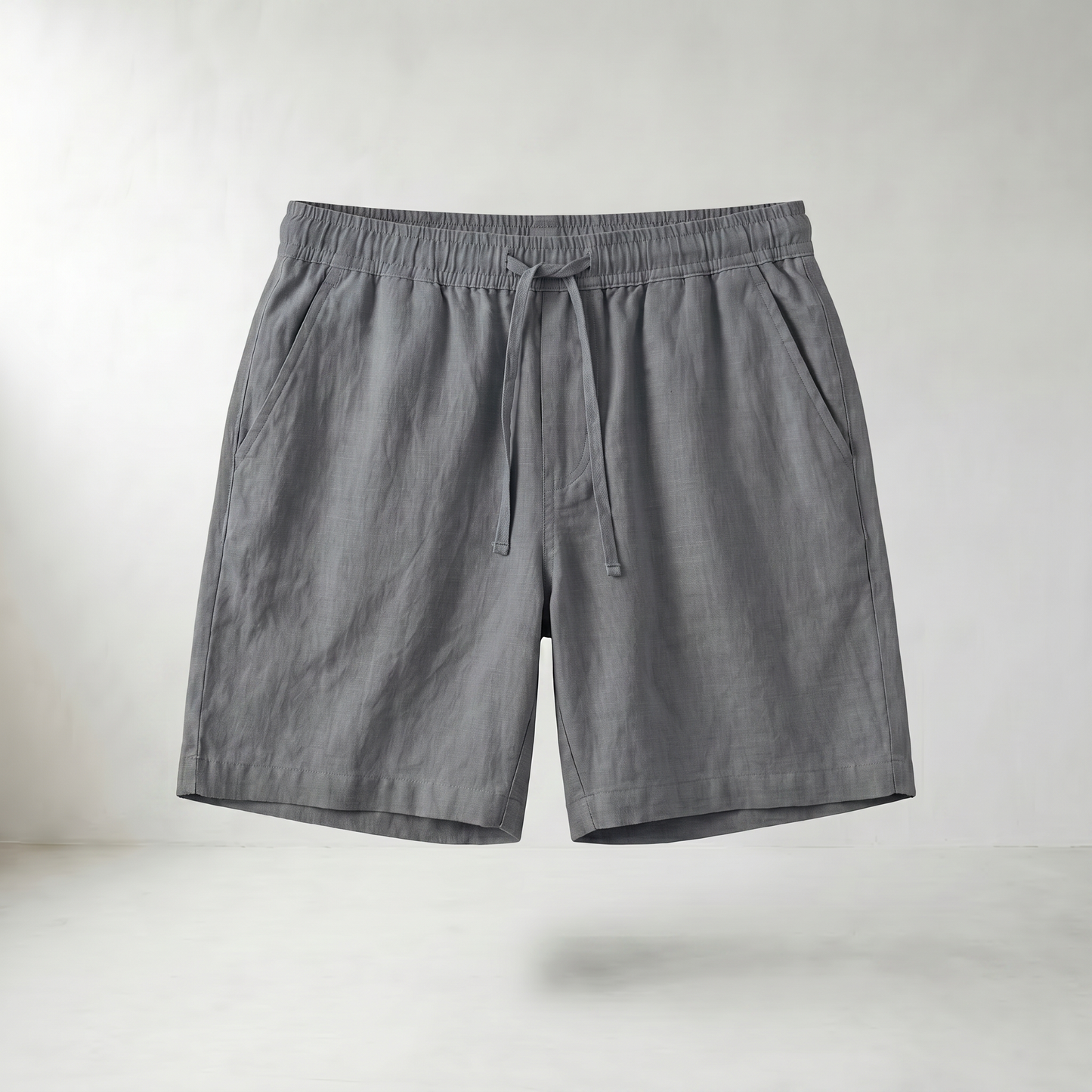 Embry Linen Drawstring Shorts