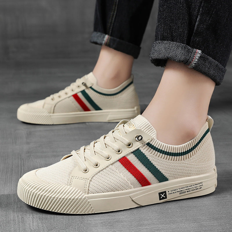 Rasmus | Men’s Knit Lace-Up Sneakers