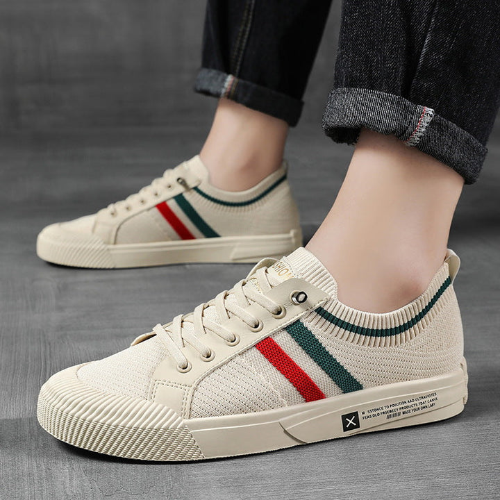 Rasmus | Men’s Knit Lace-Up Sneakers