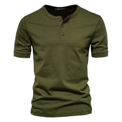 Tom Hollinger | Rundhals-Henleyshirt