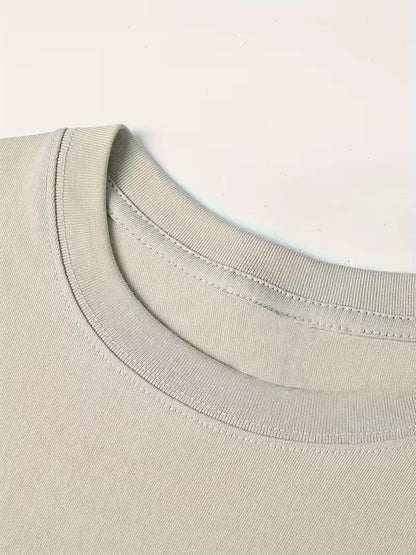 Ellmont London | Men’s Breathable Summer Sleeve Knit T-Shirt Regular Fit