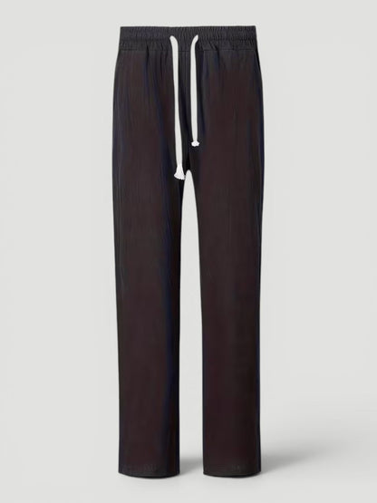 Ellmont London | Men’s Lightweight Straight Leg Linen Pants