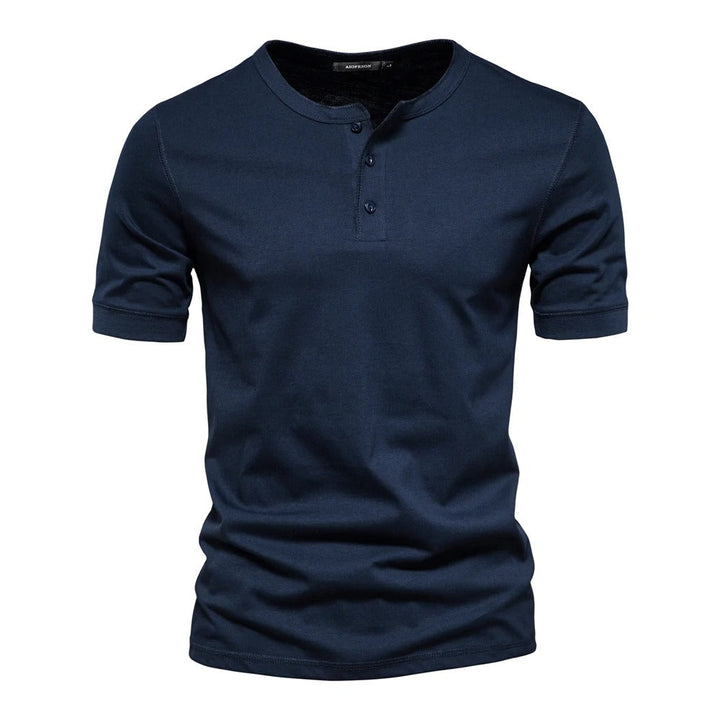 Tom Hollinger | Rundhals-Henleyshirt