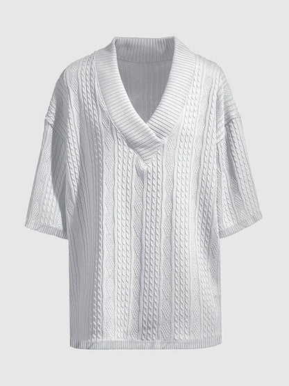 Jovan | Men’s Knit V-Neck Short Sleeve Set