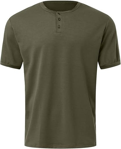 Tom Hollinger | Rundhals-Henleyshirt