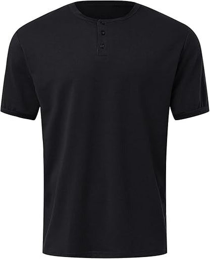 Tom Hollinger | Rundhals-Henleyshirt