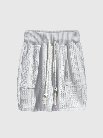 Jovan | Men’s Knit V-Neck Short Sleeve Set
