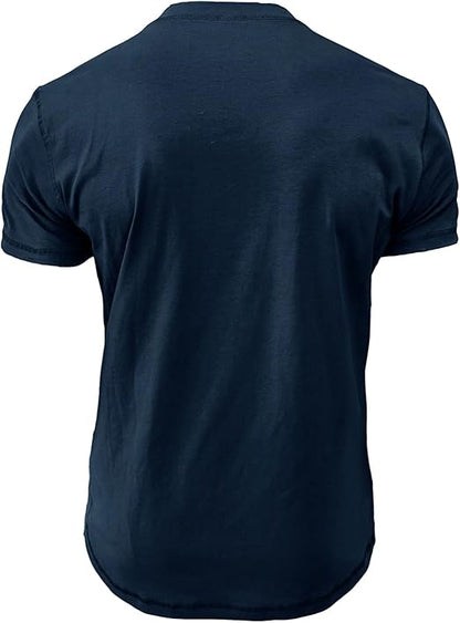 Tom Hollinger | Rundhals-Henleyshirt