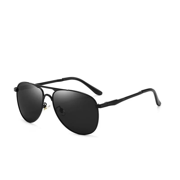 Men's Classic Aviator Sunglasses - Timeless Everyday Eyewear Style — Black