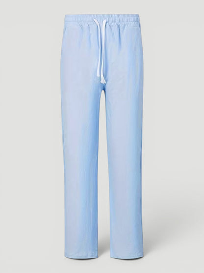 Ellmont London | Men’s Lightweight Straight Leg Linen Pants