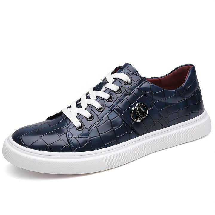 Men's Refined Everyday Sneakers - Cushioned Fit — Blue