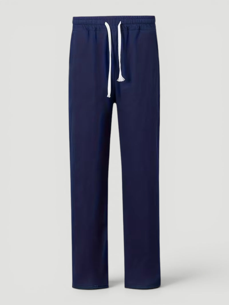 Ellmont London | Men’s Lightweight Straight Leg Linen Pants