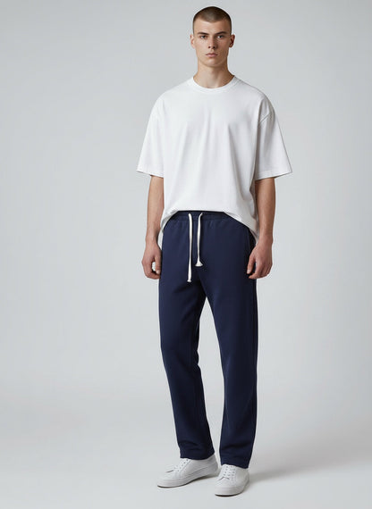 Ellmont London | Men’s Lightweight Straight Leg Linen Pants