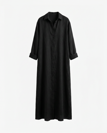 Agnes Linen Shirt Dress