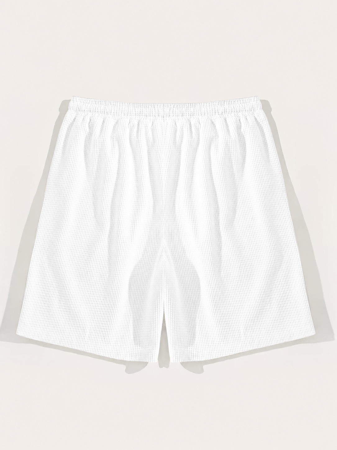 Ellmont London | Men’s Summer Drawstring Breathable Textured Shorts