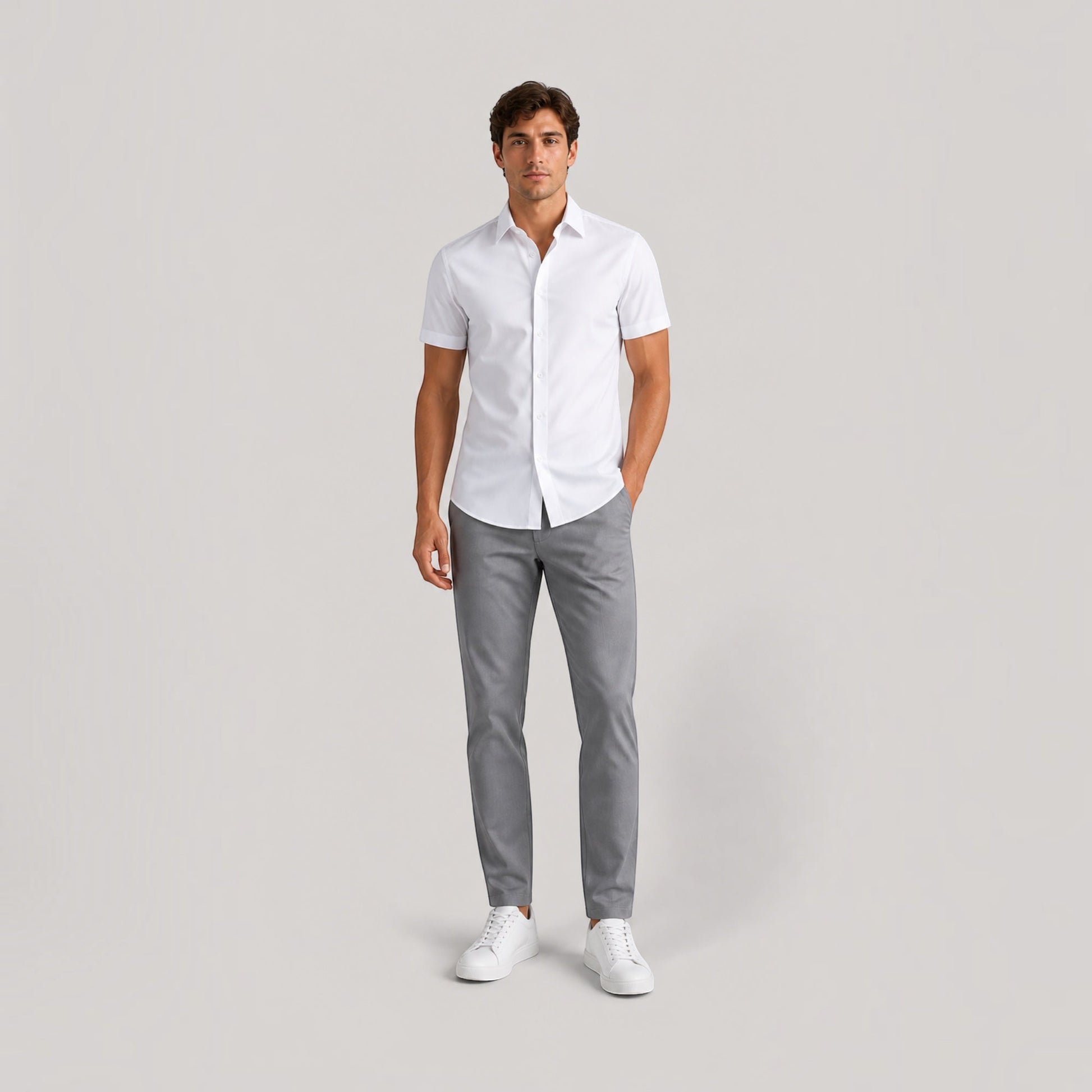 Ellmont London | Men’s Breathable Shirt Everyday Smart Casual
