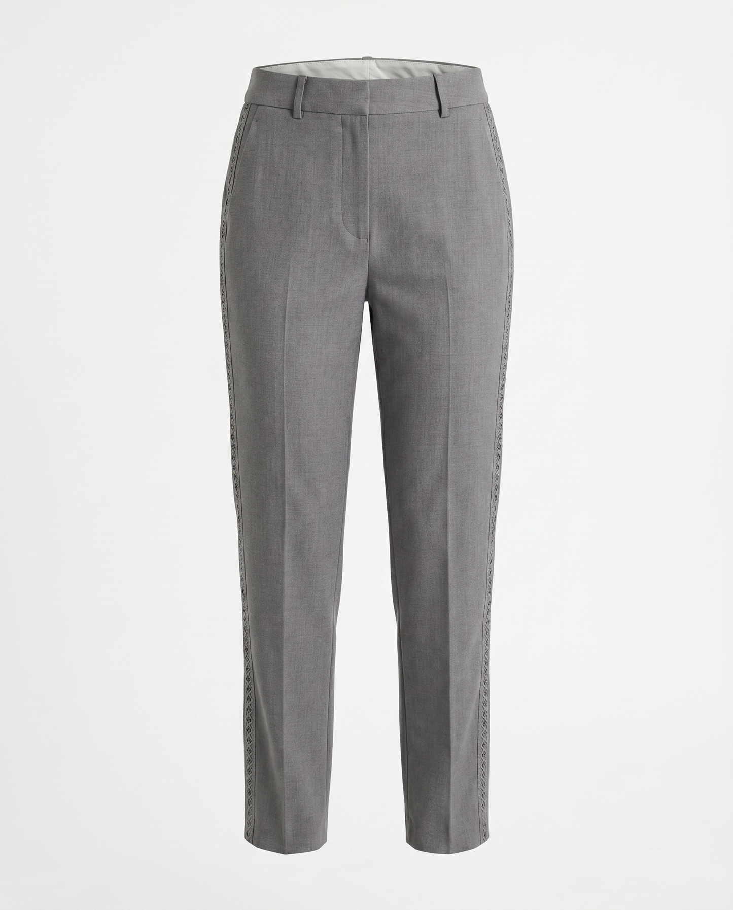 Abby High Waist Side Stripe Tapered Pants