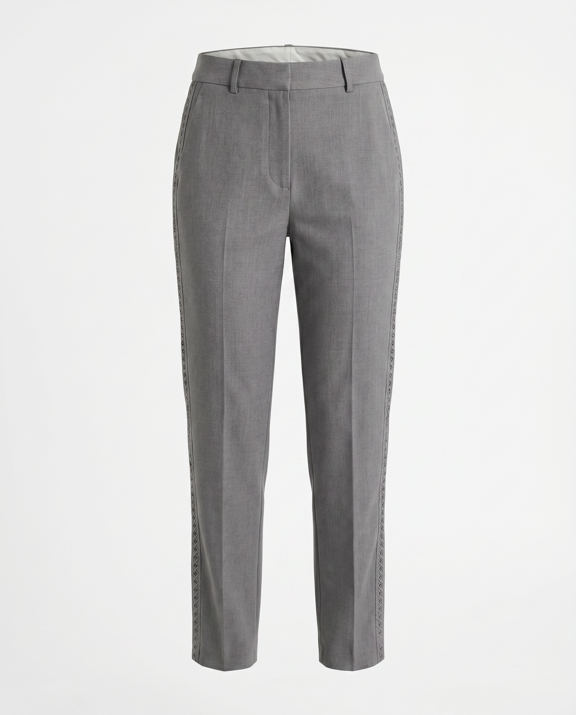 Abby High Waist Side Stripe Tapered Pants