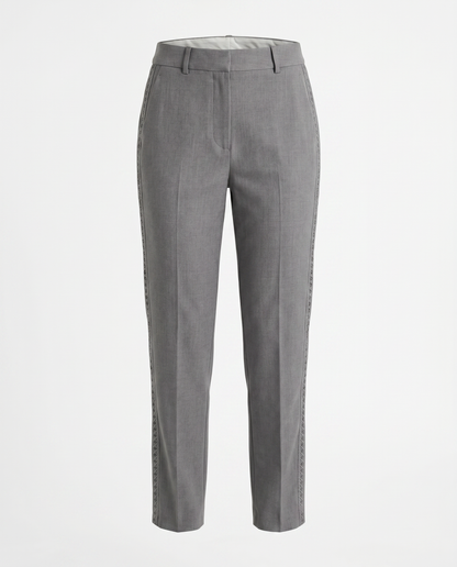 Abby High Waist Side Stripe Tapered Pants