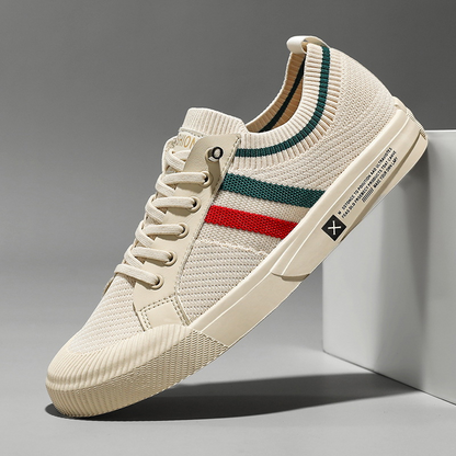 Rasmus | Men’s Knit Lace-Up Sneakers