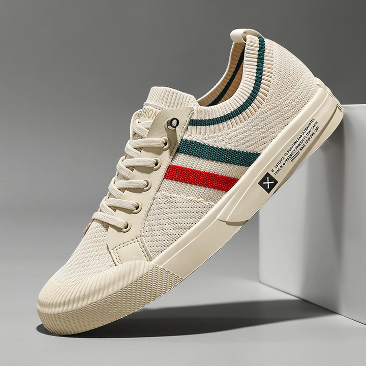 Rasmus | Men’s Knit Lace-Up Sneakers