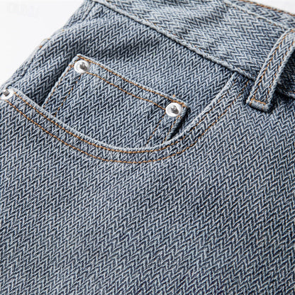 Men’s Denim Shorts – Relaxed Fit Rolled Hem Summer Style