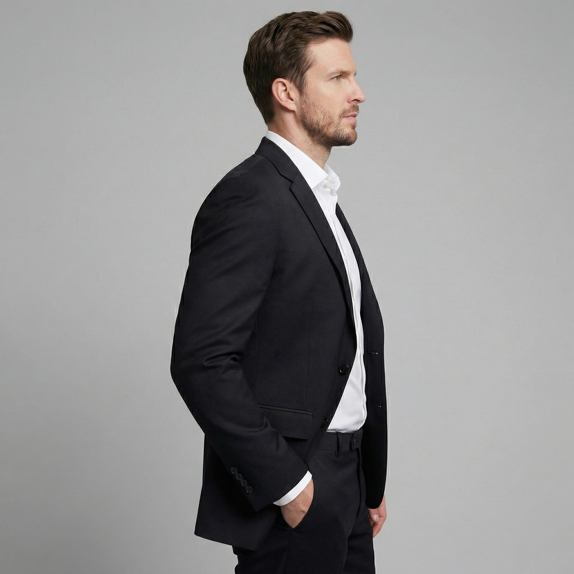 Men's Casual Linen Blazer Jacket